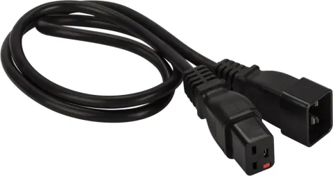 Шнур сетевой Lanmaster LAN-PP19/SH-3.0-BK