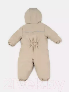 Комбинезон прогулочный детский MOWbaby Lappy / 157/1-86 (бежевый, р.86) — фото 4