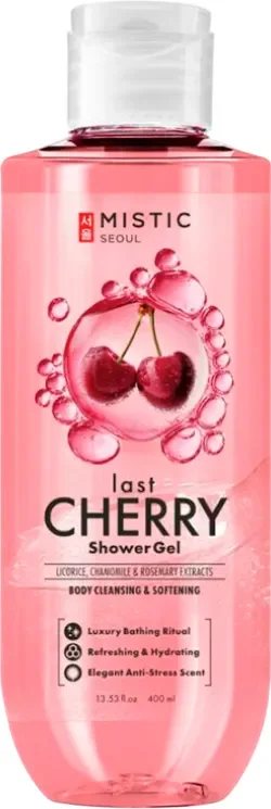 Гель для душа Mistic Last Cherry с экстрактами солодки и ромашки (400мл)