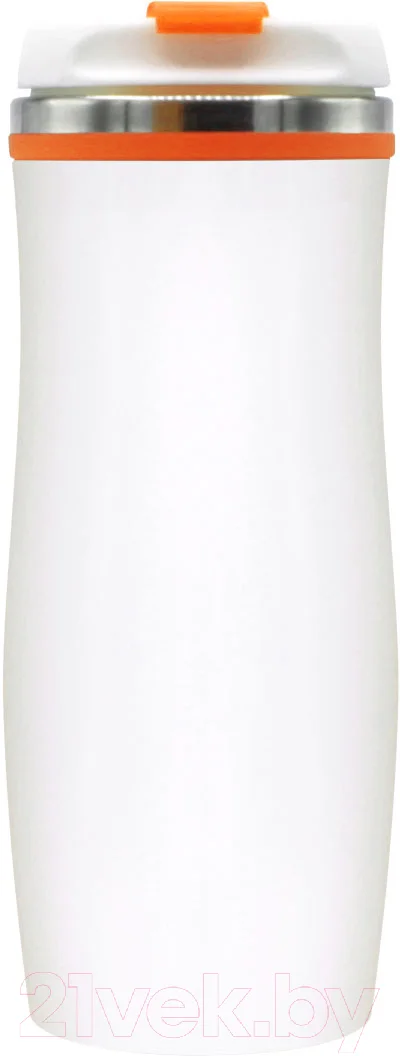 Термокружка Utta Latte / 5003.07 (белый/оранжевый)