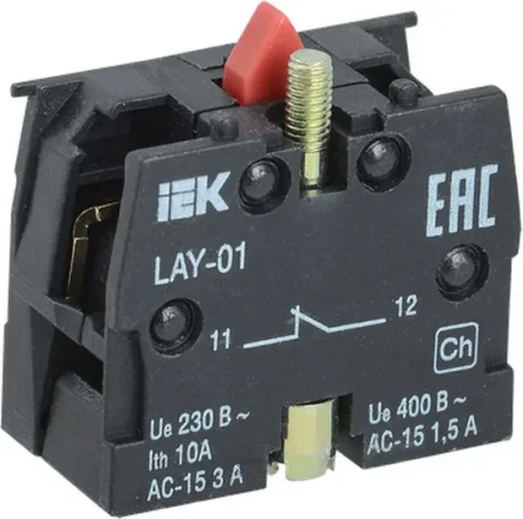 Блок-контакт IEK LAY5 BDK11