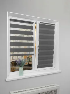 Рулонная штора Lm Decor ДН LB 11-10 220х185 (графитовый) — фото 1