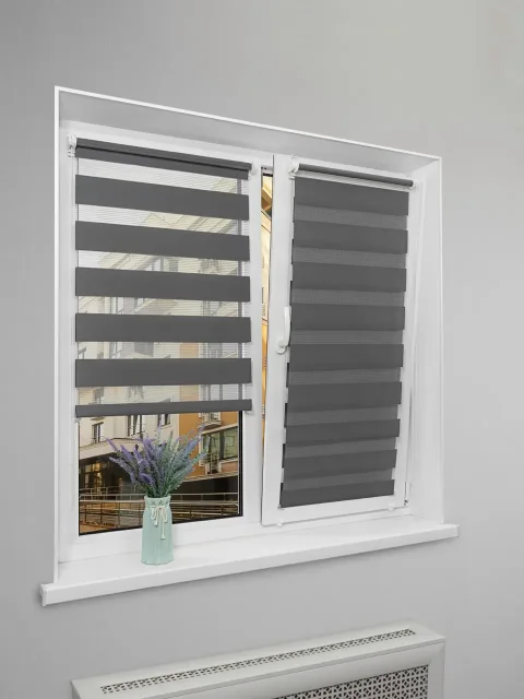 Рулонная штора Lm Decor ДН LB 11-10 220х185 (графитовый)