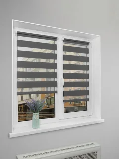 Рулонная штора Lm Decor ДН LB 11-10 220х185 (графитовый) — фото 3