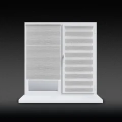 Рулонная штора Lm Decor ДН LB 54-02 200х185 (серебристый) — фото 5