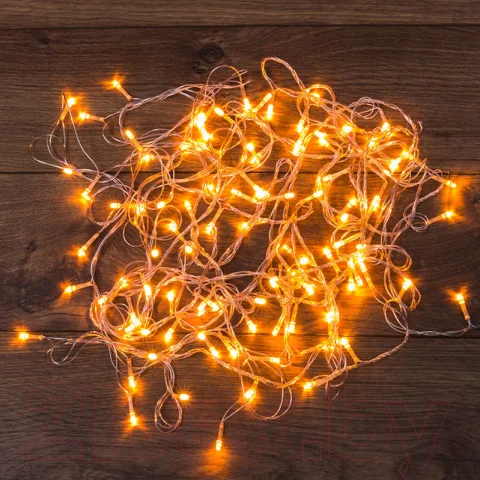 Светодиодная мишура Neon-Night Кластер LED 303-626 (3м, теплый белый)