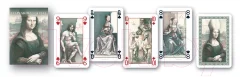Игральные карты Lo Scarabeo Leonardo Da Vinci Playing Cards / PC45 — фото 2
