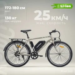 Электровелосипед MyWay Let 1.0 240 Pro 26 (19, бронзовый) — фото 1