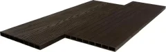 Террасная доска UnoDeck Letto 200x25 (3000мм, венге) — фото 3