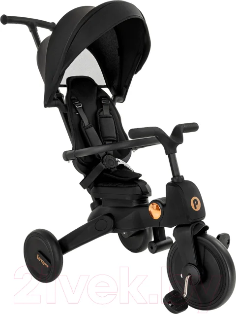 Трехколесный велосипед Pituso Leve Lux / S03-2-BLACK (черный)