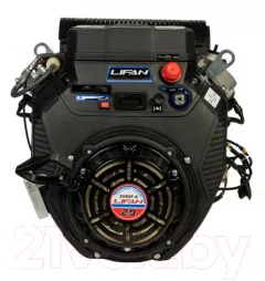 Двигатель бензиновый Lifan LF2V80F-A D25 3А (29 л.с) — фото 1