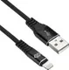 Кабель Digma LIGHT-3M-BRAIDED-BLK (3м, черный) — фото 6