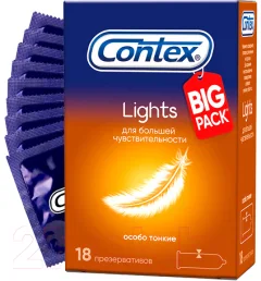 Презервативы Contex Lights №18 — фото 1
