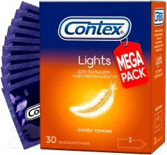Презервативы Contex Lights №30 особо тонкие — фото 2