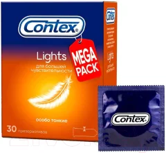 Презервативы Contex Lights №30 особо тонкие — фото 3