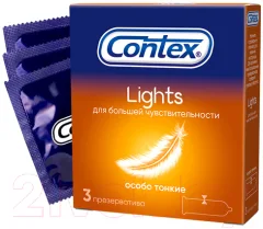 Презервативы Contex Lights №3 — фото 1