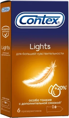 Презервативы Contex Lights (6шт) — фото 2