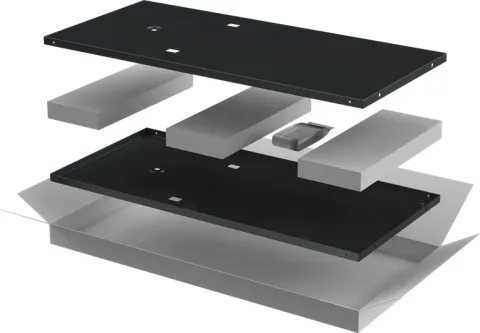 Комплект панелей для щита ITK Linea E / LE05-42UX8-X (черный)