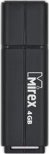 USB flash накопитель Mirex Line Black 4GB (13600-FMULBK04)