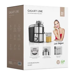 Соковыжималка электрическая Galaxy LINE GL 0809 (серебристый) — фото 8