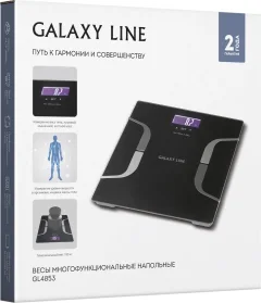 Напольные весы электронные Galaxy Line GL 4853 (черный) — фото 7