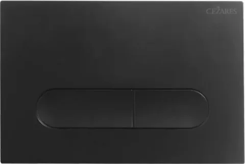 Кнопка для инсталляции Cezares LINER-BTN-NOP (черный матовый)