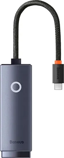 Сетевой адаптер Baseus Lite USB-C-RJ45 WKQX000313 (серый)
