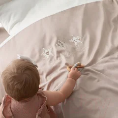 Комплект постельного белья Perina Little Star / ПК3-07.12 (песочный) — фото 5