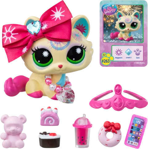 Игровой набор Hasbro Littlest Pet Shop Кошка Рэгдолл / 00714_LPS