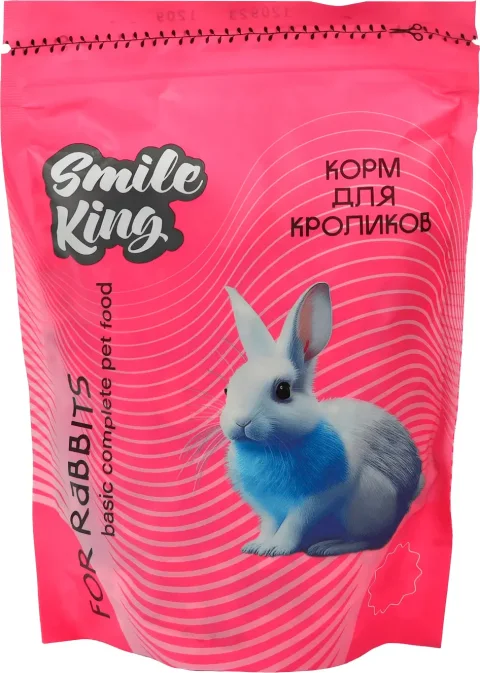 Корм для грызунов Smile King Для кроликов / LKG-97 (1.5кг)