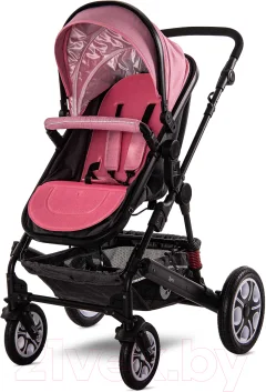 Детская универсальная коляска Lorelli Lora 3 в 1 Candy Pink / 10021282189 — фото 4