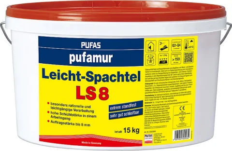 Шпатлевка готовая Pufas LS 8 (15кг)