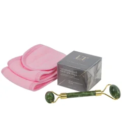 Подарочный набор La and Te beaute Крем для лица+Массажный ролик+Повязка на липучке LT-33 — фото 1