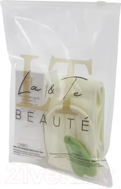 Подарочный набор La and Te beaute Увлажняющий гель-патч+Скребок гуаша+Повязка на голову LT-34 — фото 6