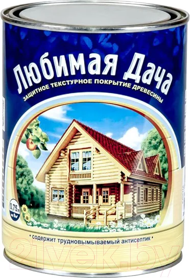 Защитно-декоративный состав Любимая дача Для дерева (750мл, сосна)