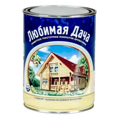 Защитно-декоративный состав Любимая дача Для дерева (750мл, тик) — фото 1