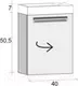Тумба с умывальником Riho Lucca / FLU040Z01Z01S10 — фото 8