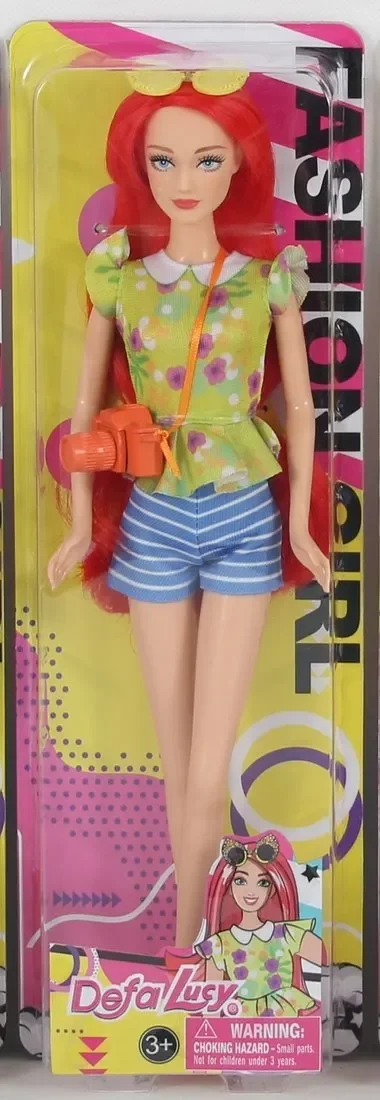 Кукла с аксессуарами Defa Lucy Модница 8507a