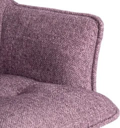 Кресло мягкое Tetchair Lutz (велюр/букле, VT shape wood rose) — фото 8