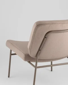 Стул Stool Group Эбигейл / LV-120-E31-7006 (велюр бежевый/каркас бежево-серый) — фото 7