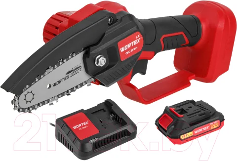 Пила цепная аккумуляторная Wortex LX CEC 2518-1 (1329493)