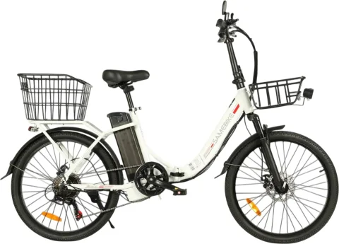Электровелосипед Samebike M100 (белый)