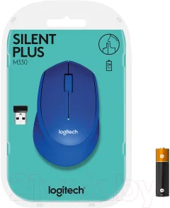 Мышь Logitech M330 / 910-004910 (синий) — фото 8