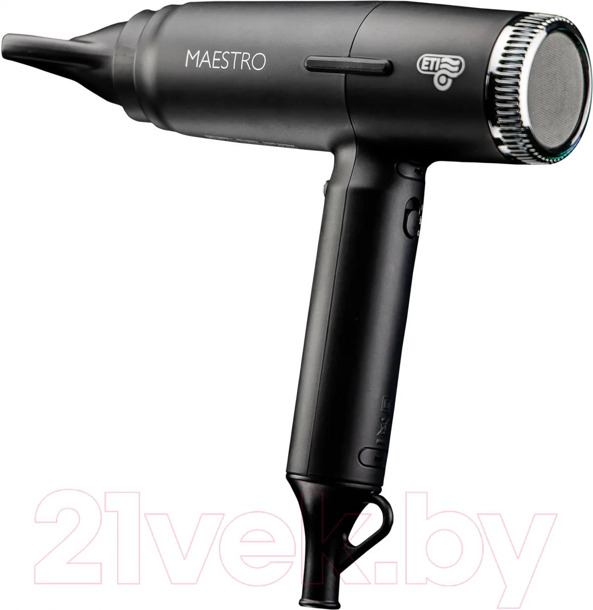 Фен ETI Maestro Ionic 1650/2000 ватт / 9515806C0 (черный)