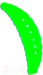 Мягкая приманка Trout Bait Maggot 30 Сыр COL.4 (Green/Glow) — фото 3