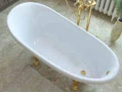 Ванна из искусственного мрамора Эстет Marcel 160x80 Silk / ФР-00014543 — фото 5