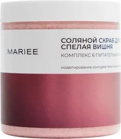 Скраб для тела Mariee Спелая вишня Соляной (250мл) — фото 7