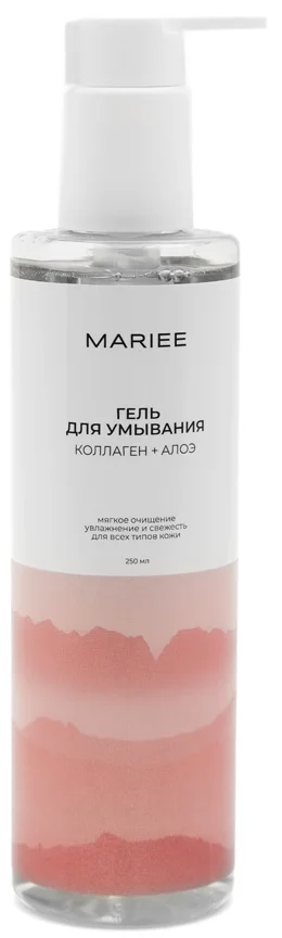 Гель для умывания Mariee Коллаген+Алоэ (250мл)