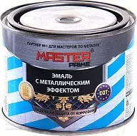 Эмаль Master Prime С металлическим эффектом (400мл, красный) — фото 3