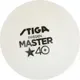 Набор мячей для настольного тенниса STIGA Master ABS (6шт, белый) — фото 6